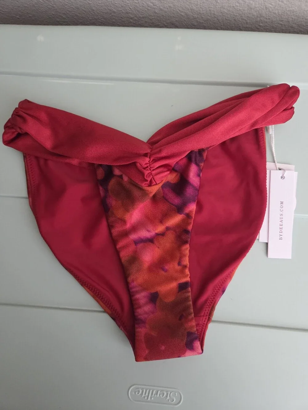 Bydee Cannes Bikini Bottom in Floresta size S NWT